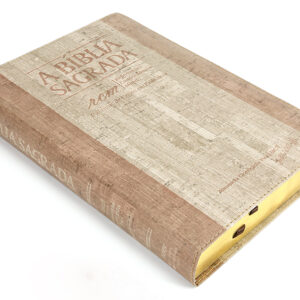 Bíblia ACF - RCM - Cortiça/Madeira - Letra Gigante