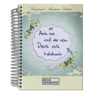 Agenda - Devocional e Anotações Diárias - Feminina